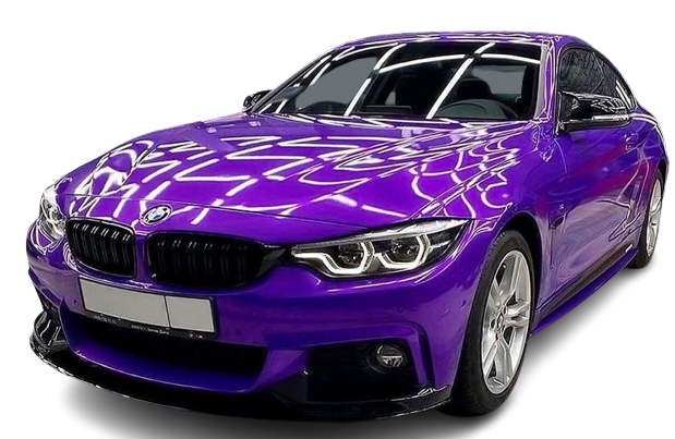 purple midnight wrap car